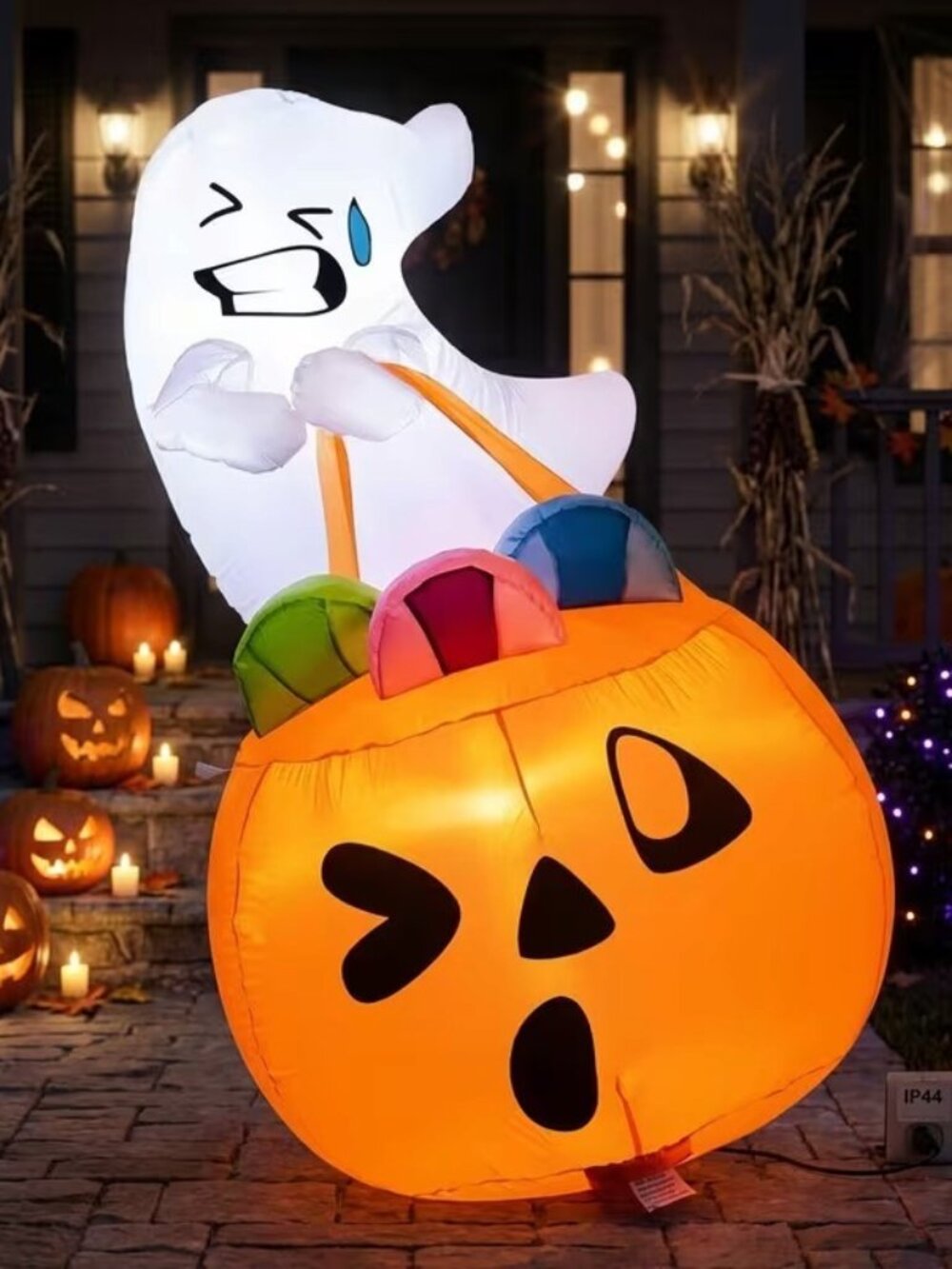 5ft Tall Halloween Ghost Inflatables Outdoor Decoration NIB